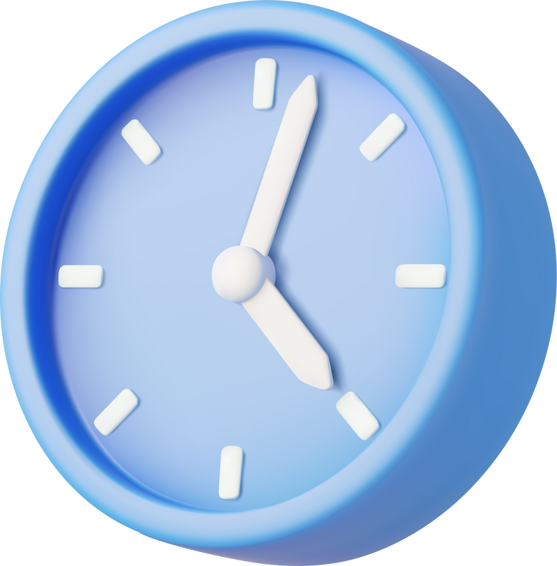 3d alarm clock